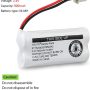 BT162342 BT262342 Cordless Phone Batteries Compatible with BT183342 BT283342 BT166342 BT266342 VTech CS6114 CS6419 CS6719 at&T EL52300 CL80111 Handset Telephone (Pack of 2) - Image 2