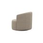 Mainstays Boucle Swivel Accent Chair, Taupe - Image 4