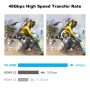 8K HDMI 2.1 Cable, 10FT (2 Pack) 48Gbps High Speed Durable Nylon Braided HDMI 2.1 Cord, 8K@60Hz 4K@120Hz Dynamic HDR eARC HDCP 2.2&2.3 with 24K Gold-Plated Connector for TV, Monitor, PC (10FT 2 Pack) - Image 3