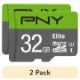 PNY Elite 32GB Micro SDHC Flash Memory Card with SD Adapter (1-Pack) - Image 4
