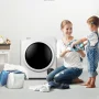 Costway 1700W Portable Clothes Dryer Electric Tumble Laundry Dryer Stainless Steel Tub 13.2 lbs /3.22 Cu.Ft - Image 2
