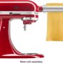 KSMPSA Pasta Sheet Roller for Most KitchenAid Stand Mixers - Silver - Image 1