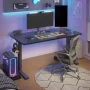 Mancheer Home Office Height Adjustable Standing Desk with USB Ports and Cable Management Tray - Image 4