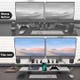 Dual Monitor Stand, Computer Monitor Riser for 2 monitors, 2 Tiers Wood Monit... - Image 6