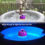 Wireless Bluetooth 5.0 Speaker, Pool Floating Speaker IP68 Waterproof with 8 Modes Color Changing Lights, HD Stereo Sound & Rich Bass, Hands-Free Portable Shower Speaker for Hot Tub, Bathtub, Outdoor - Image 6