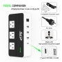 Universal 230W Step Down 220V to 110V travel voltage converter with USB C Ports - Image 4