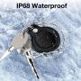 4 Pack Waterproof Keychain Holder Compatible with AirTag, Lock Design Holder Compatible with Apple Air Tags, Anti-Theft Anti-Lost Case for AirTag - Image 3