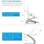 Laptop Stand for Desk, JZBRAIN Adjustable Laptop Stand Ergonomic Computer Stand Holder Compatible with 10-15" MacBook Air, Pro, Lenovo, Dell (Silver) - Image 1