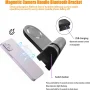 Magnetic CapGrip Magsafe Phone Grip Camera Phone Holder Handheld Selfie Booster w Bluetooth Remote 1/4 Screw for iPhone Android - Image 2