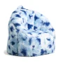 Big Joe Joey Bean Bag Chair for Kids/Teens, 2.5 ft Plushie Lounge Chair, Soft & Lightweight, Indigo Tie Dye - Image 2