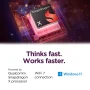 Lenovo - IdeaPad Slim 3x - Copilot+ PC - 15.3" 2k Touchscreen Laptop - Snapdragon X 2025 - 16GB Memory - 256GB SSD - Luna Grey - Image 3