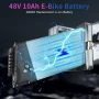 [EU/USA Direct] HANIWINNER HA177-06 48V 10Ah 480Wh Universal Folding Electric Bike Battery - Powered by High-Quality 18650 Lithium-ion Cells | 20A BMS | Waterproof | XT60 Connector | Safety Lock | Fits 48V 250W-650W Motor SAMEBIKE BEZIOR PLENTY E-Bike - Image 6