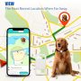 Apatock Airtag Dog Collar Holder - 4 Pack, Air Tag Apple Protective Cat Collar Dog Tag, Silicone Airtag GPS Tracker for Dog cat Coller Chrldren/Elderly/Fitness/Camping Bags - Image 3
