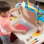 Step2 Deluxe Art Master Desk Plastic Kids Activity Center and Table - Image 3