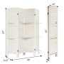 4 Panel Freestanding Folding Hinged Room Divider - Image 3