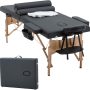 BestMassage Table Massage Bed Spa Bed 73 Inch Heigh Adjustable 2 Folding Portable Massage Table W/ Carry Case Salon Bed - Image 1