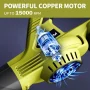 SEYVUM 20V Cordless Leaf Blower with two Batteries and Charger, 150MPH 320CFM Electric Leaf Blower for Lawn Care, Patio, Garden Cleaning, Lightweight - Image 2