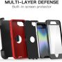 For iPhone 7 8 Plus SE 2/3 Shockproof Case Cover Belt Clip + Screen Protector - Image 3