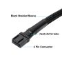 AbleGrid 2pcs 4 Pin 1 to 3 Way PWM Case PC Fan Splitter Cable Hub Power Adapter - Image 4