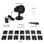 Upgraded Christmas Snowflake Projector Lights, Outdoor Waterproof Led Rotating Snowfall Show Lights for Xmas Holiday Party Garden Patio Home Decoration - Image 4