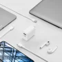 Best Buy essentials™ - 20W Dual-Port Wall Charging Kit for USB-C Smartphones, Tablets and More (2 Pack) - White - Image 2