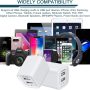 USB Charger Block, Wall Charger, 2.1A 2-Muti Dual Port Plug Power Adapter Fast Charging Station Box Base Brick Cargador for iPhone 12/12Pro/ 11 Pro Max/X/8/7, Samsung Galaxy S21+ S20 USB A Phone Cube - Image 6