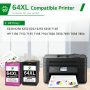 Black Color Ink Cartridges 60XL 61XL 62XL 63XL 64XL 65XL 67XL for HP Printer Lot - Image 6