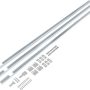 SxS Connection Kit for Thermador Bottom Mount Refrigerator - Stainless Steel - Image 1