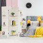 4 Panel Freestanding Folding Hinged Room Divider - Image 6
