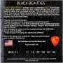 DR Strings Black Beauties Light Acoustic Guitar Strings - Image 2