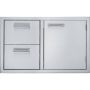 Viking - 30" Double Drawer and Access Door Combo - Stainless Steel - Image 1