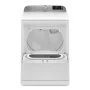Maytag - 7.4 Cu. Ft. Smart Electric Dryer with Steam and Extra Power Button - White - Image 2