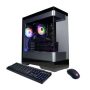 CyberPowerPC - Gaming Desktop - AMD Ryzen 5 9500F 2025 - NVIDIA GeForce RTX 5060 Ti 8GB - 16GB DDR5 Memory - 1TB SSD Storage - Black - Image 1