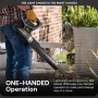 Sun Joe 6-Amp 155 mph Corded Electric Handheld Leaf Blower, Light-Duty Lawn Tool, Black - Image 5