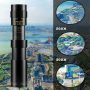 4K 10-300X40mm Super Telephoto Zoom Portable Monocular Telescope w/Tripod + Clip - Image 4