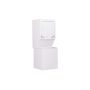 GE - 3.9 Cu. Ft. Top Load Washer and 5.9 Cu.Ft Electric Dryer Laundry Center with ENERGY STAR - White - Image 3
