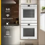 Whirlpool - 24 in. Built-In Double Electric Convection Wall Oven with WiFi - White - Image 2