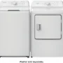 Frigidaire - 7 Cu. Ft. Electric Dryer with 8 Dry Cycles - White - Image 4