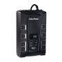 CyberPower CP825AVRLCD Intelligent LCD UPS Systems - 825VA/450W, 120 VAC, NEMA 5-15P, Compact, 8 Outlets, LCD, PowerPanel - Image 2