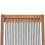 Irene Inevent Chair Foldable Leisure Chair Wooden Slanted Back Accent Chair Simple Indoor Outdoor Furniture - Image 6