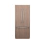 Bosch - Benchmark Series 36 in. Wide 20.1 Cu. Ft. French Door Bottom Freezer Built-in Smart Refrigerator - Custom Panel Ready - Image 1