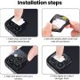 For iPhone 14 13 12 11 Pro Max Tempered Glass Camera Lens Cover Screen Protector - Image 4