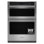 Maytag - 30 inch Built-In Electric Convection Double Wall Combination with Microwave and Air Fry - Stainless Steel - Image 2