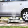 Costway 16.5" Pressure Washer Surface Cleaner Stainless Steel Surface Cleaner Attachment - Image 2