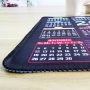 Mouse Pad with Stitched Edge, Computer Mouse Pad with Non-Slip Rubber Base, Mouse Pads for Computers Laptop Mouse 9.6x7.9x0.1 inch (2024 Calendar Black) - Image 5