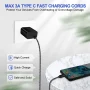 USB C to USB C Cable 6ft,HAOANO 3PACK Charging Cable 6ft USBC Type C Fast Charging Cord Charger Compatible with Android Samsung Charger Type C - Image 6