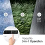 LG - 550 Sq. Ft. 12,000 BTU Smart Inverter Window Air Conditioner - White - Image 3