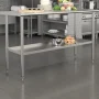 Flash Furniture Stainless Steel Worktable Shelf - Image 2