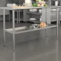 Flash Furniture Stainless Steel Worktable Shelf - Image 2