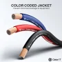 GEARit 8 Gauge Wire, CCA Primary Automotive Power Ground Cable, Car Audio Speaker, RV Trailer, Amp, Wielding, Black, 25 ft - Image 3